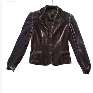 Tahari Women's Gorgeous Silk Blend Velvety Soft Blazer